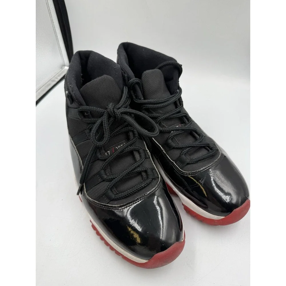 Air Jordan 11 Playoff Breds Size 11 2019 378037 061 Retro DS OG All